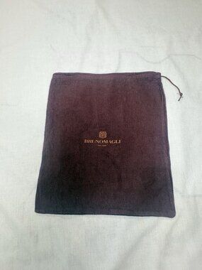 Bruno Magli Burgundy Dust Bag 14” X 12” Drawstring